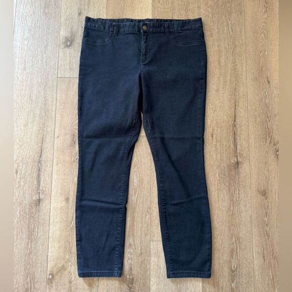 Tommy Hilfiger Dark Blue Jeans Size 16 - Picture 1 of 13